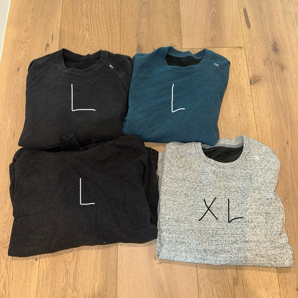 Lululemon at ease sweatshirts